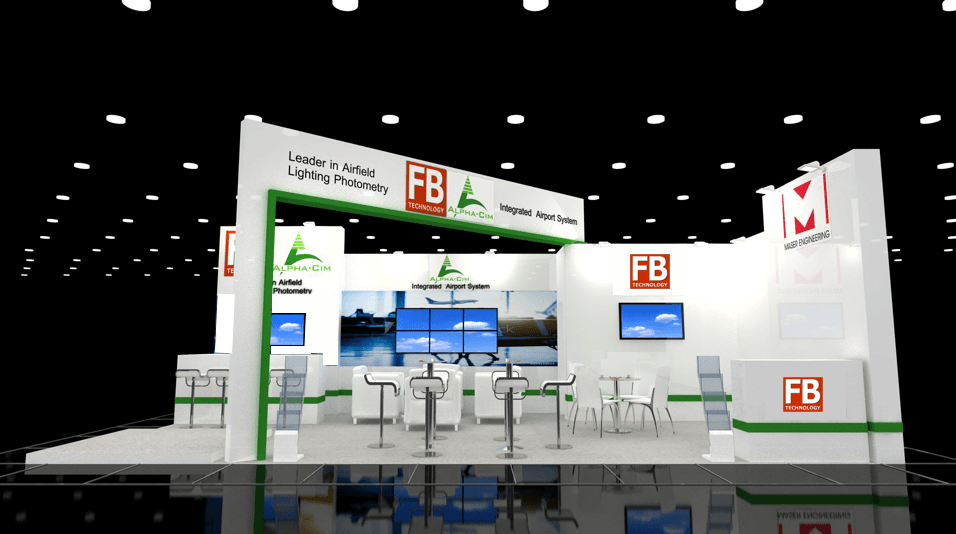 FB Technology stand at inter airport Europe 2019